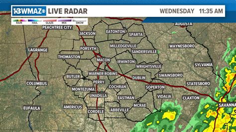 macon ga weather radar|13wmaz live radar macon ga.